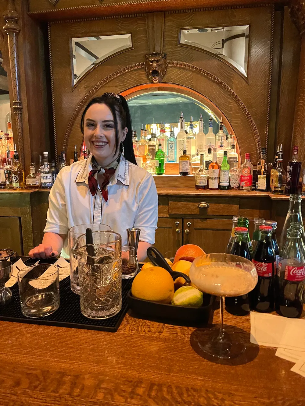 The Bar at Bowie House in Fort Worth