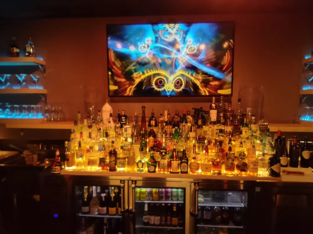 the basement lounge in Fort Worth